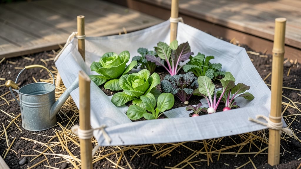 Shade Cloth for Garden Beds: Light Blockage Percentages and Plant-Specific Uses