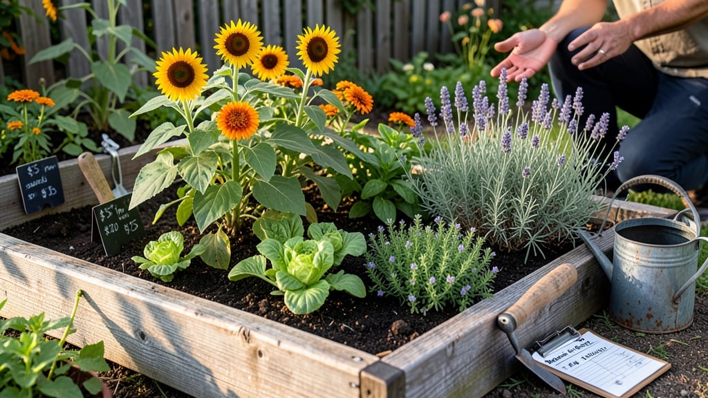 Average Cost of a Garden: Breakdown by Size and Key Expenses