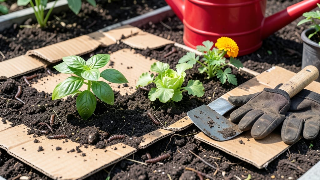 Can You Use Cardboard in Your Garden: Composting Rules and Safe Alternatives