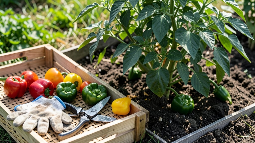 When to Pick Bell Peppers From Garden: Color-Coded Ripeness Chart for Perfect Harvest