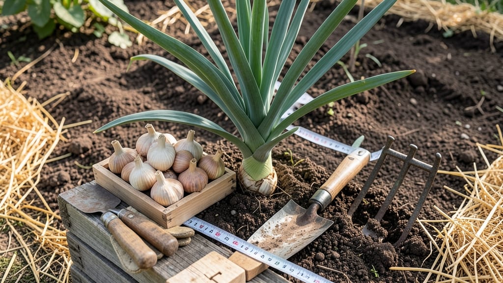 Garlic Spacing in Garden: Proven Planting Depths for Bigger Bulbs