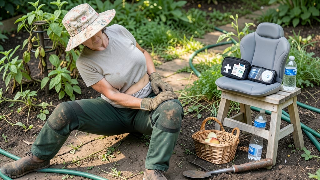 Treating Lower Back Pain After Gardening: Immediate Stretches and Heat Therapy Guide