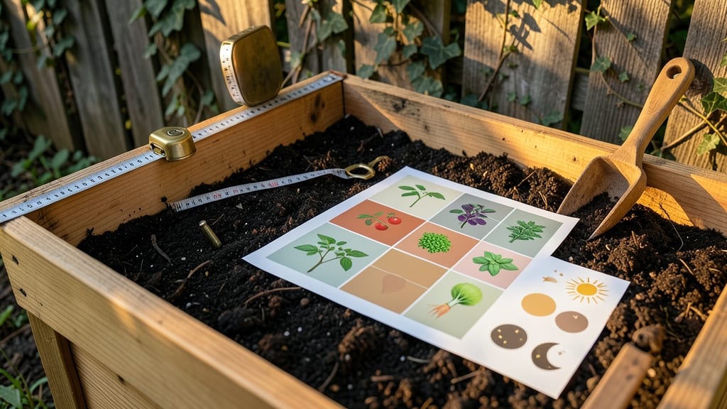 Sqft Gardening Chart: Plant Spacing Rules by Vegetable Type and Yield