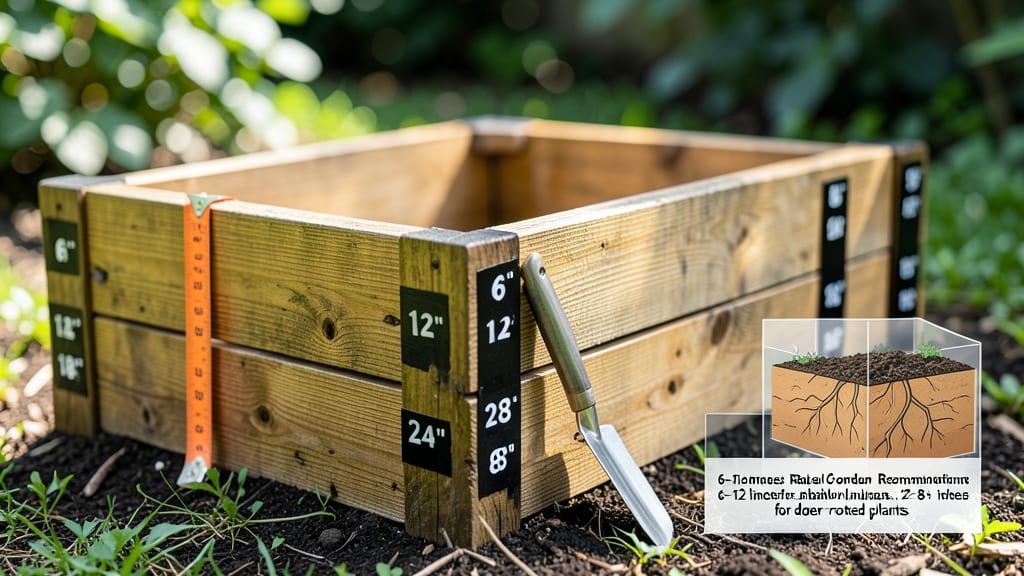 How Tall Should a Raised Garden Bed Be: Height Recommendations for Root Depth and Drainage