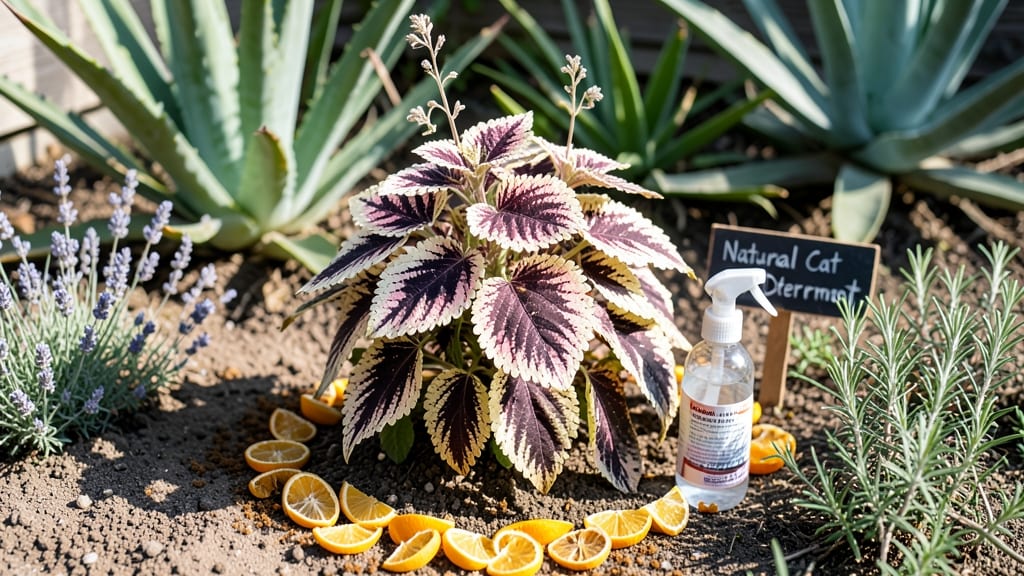 How to Use Natural Cat Deterrents in Your Garden: 7 Plant-Based Solutions That Work