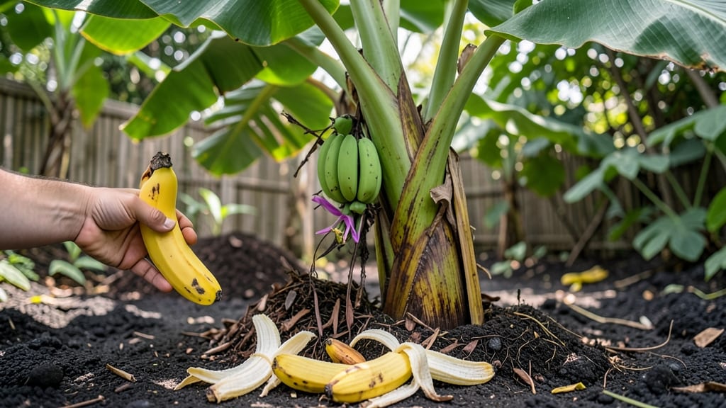 Banana Skins in the Garden: How to Use Them as Natural Pest Repellent and Soil Booster