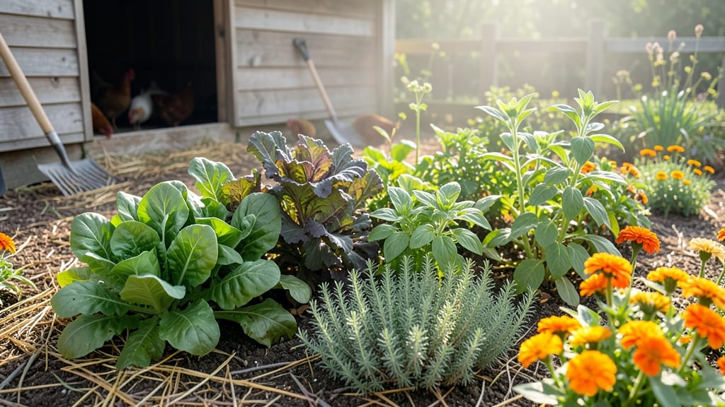 How to Combine a Chicken Coop and Garden: Space-Saving Layouts That Work Together