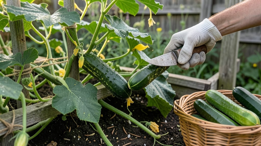 When to Harvest Cucumbers from Garden: 5 Taste-Tested Cues for Perfect Picking