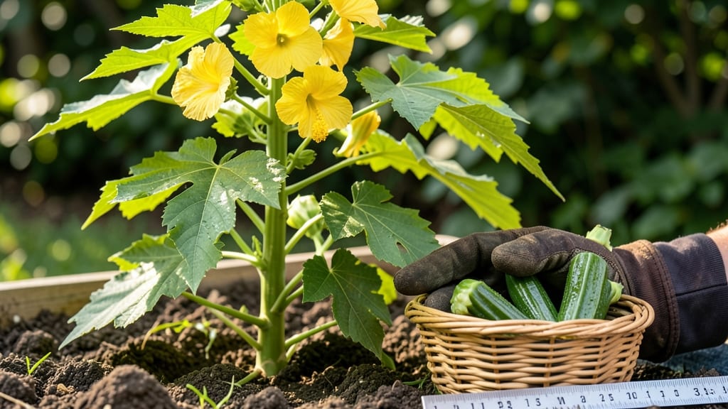 When to Pick Okra From the Garden: 3 Finger-Width Tricks for Perfect Harvests