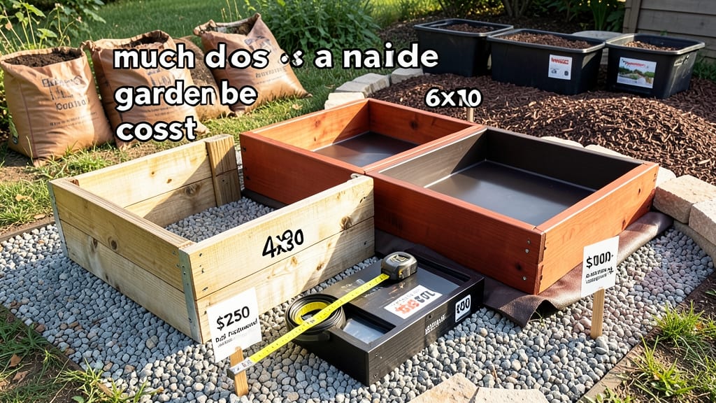 How Much Does a Raised Garden Bed Cost: Breakdown by Size, Materials, and DIY vs Prebuilt Options