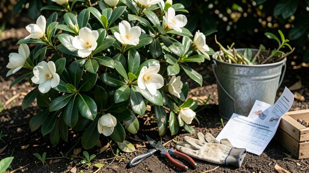 Best Time to Trim Gardenias: Late Spring After Blooms for Next Year’s Growth