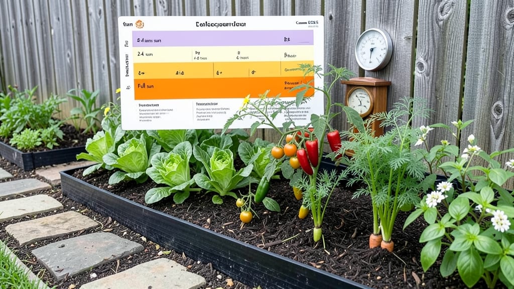 How Much Sun Does a Veggie Garden Need: Light Hours by Plant Type
