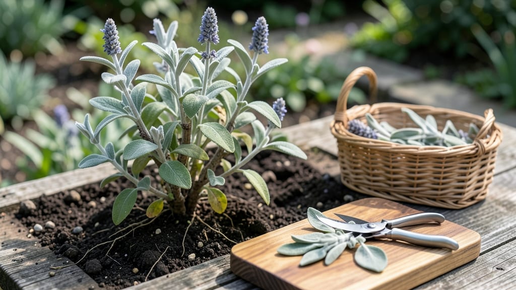 How to Harvest Garden Sage: When and How to Snip for Peak Flavor