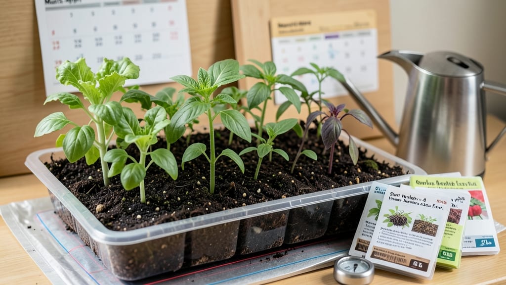 When to Start Garden Seeds: Indoor vs Outdoor Timing by Plant Type