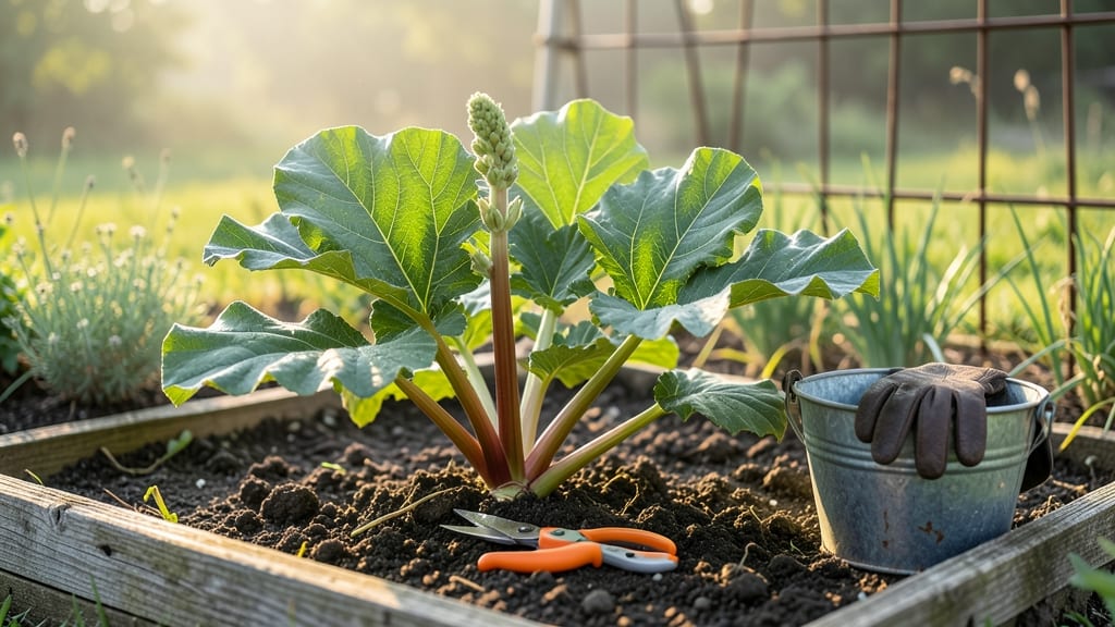 Gardeners Should Remove Rhubarb Flower Stalks to Boost Fruit Growth: How It Maximizes Harvest Yield