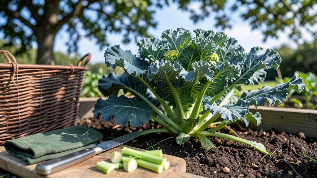 How to Pick Kale From Garden: Harvesting Guide for Tender Stems