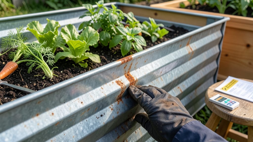 Is Galvanized Steel Safe for Garden Beds: Soil Impact and Long-Term Risks Explained