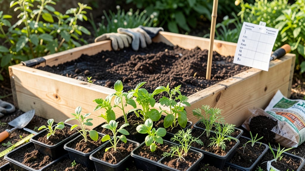 Square Foot Gardening Plans: Space-Saving Layouts for Beginners and Experts