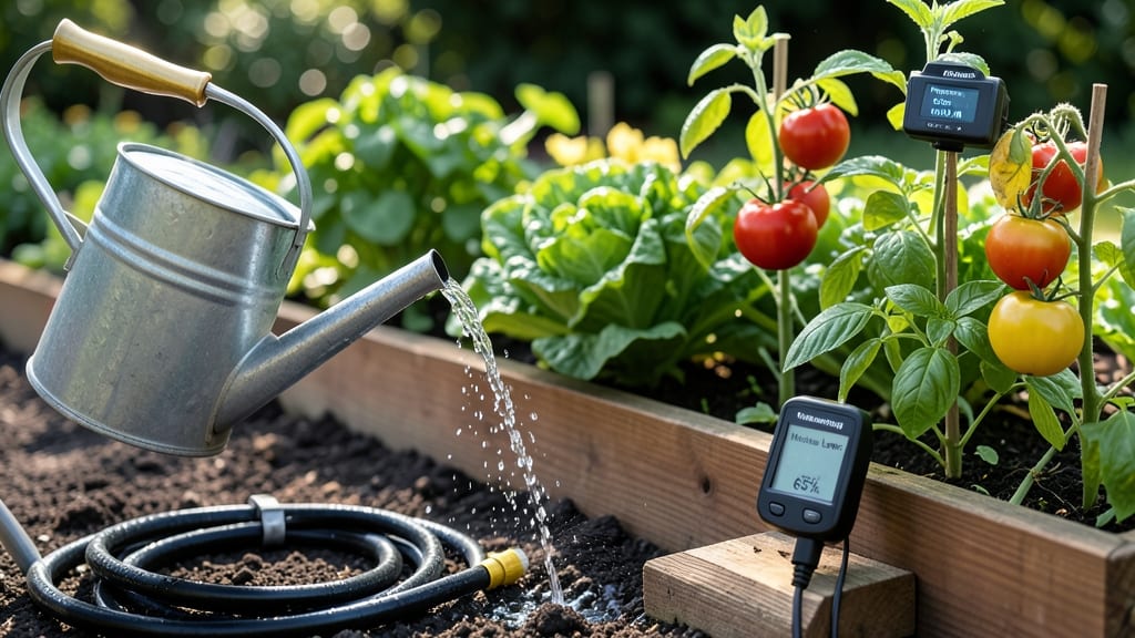 How Long to Water a Vegetable Garden: Deep-Soil Rules by Plant Type