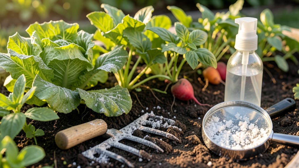Diatomaceous Earth in Garden Beds: How It Kills Pests Without Harming Plants