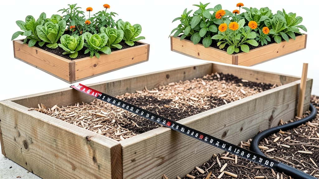 Standard Garden Bed Size: Ideal Dimensions for Vegetables vs Flowers