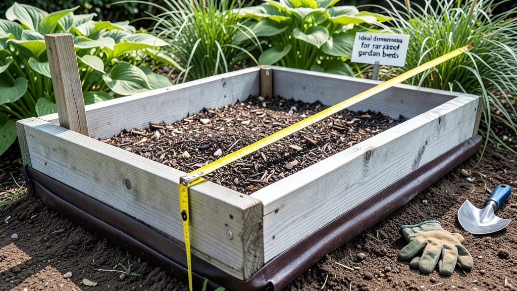 Ideal Dimensions for Raised Garden Beds: Width Limits and Planting Layouts Explained