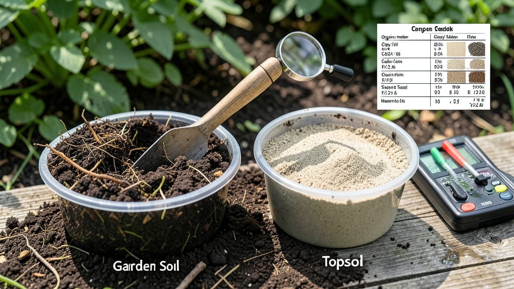 Is Garden Soil the Same As Topsoil: Key Differences in Composition and Uses