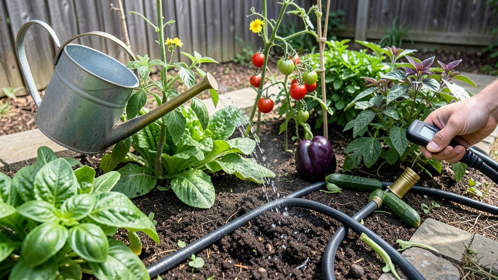 How Much to Water a Vegetable Garden: Soil-Moisture Rules by Plant Type