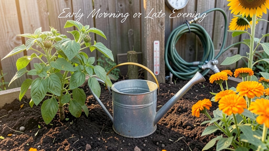 Best Time to Water Garden Plants: Morning Mistakes That Waste Water