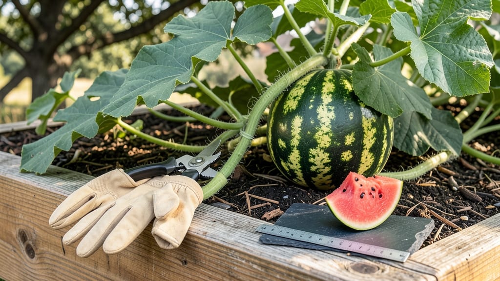 How to Know When to Pick Watermelon from Garden: 3 Field-Tested Signs for Perfect Ripeness