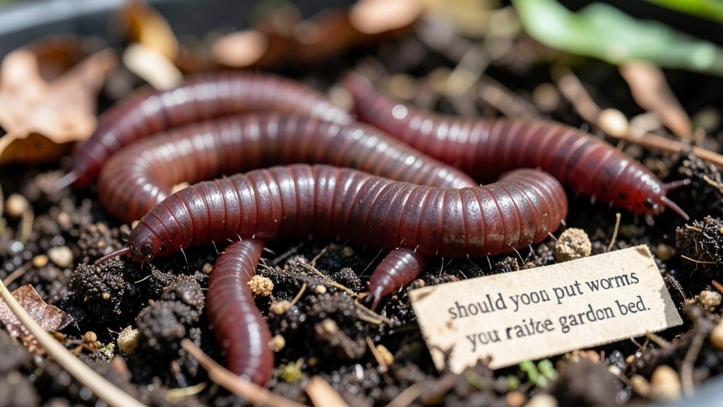 Should You Put Worms in Your Raised Garden Bed: Soil Benefits and Best Practices