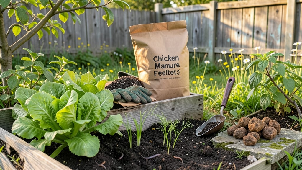 Chicken Manure Fertilizer for Gardens: Nitrogen-Packed Composting Guide for Fast Plant Growth