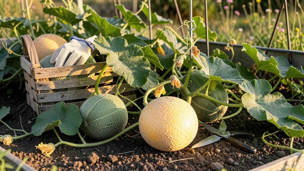 When to Pick Cantaloupe From Your Garden: Ripeness Tests That Never Fail