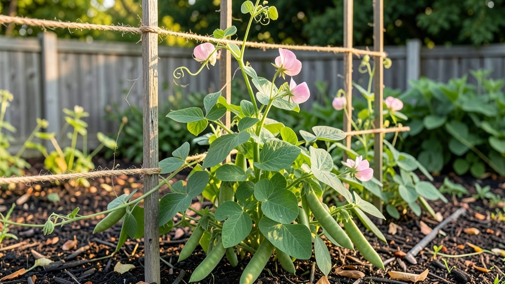 How Tall Do Garden Peas Grow: Variety-Specific Heights for Trellis Planning