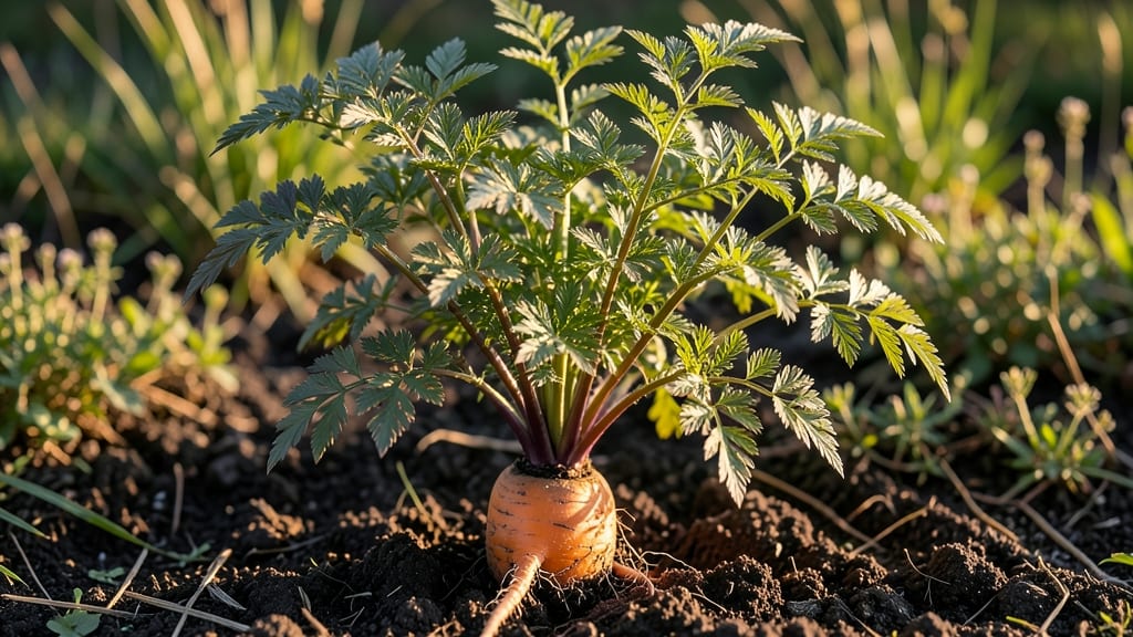 What Do Carrot Tops Look Like in the Garden: Key Visual Traits and Growth Stages Explained