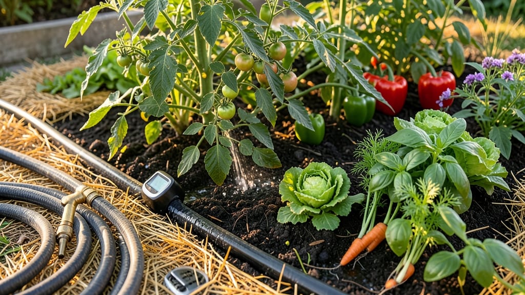 How Long to Leave Soaker Hose on Vegetable Garden: Watering Schedule by Plant Type